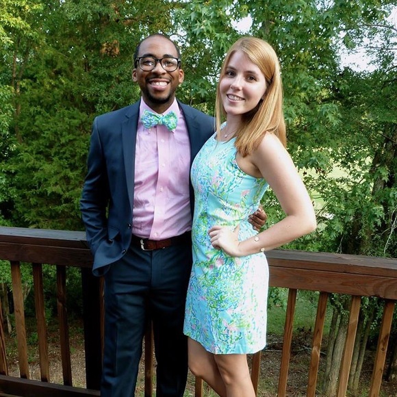 Lilly Pulitzer Cathy Shift in Blue Heaven - Picture 11 of 11